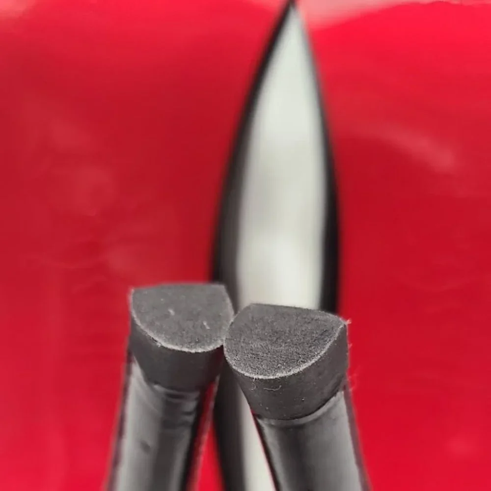 Christian Louboutin Black Patent Leather Heels - Picture 12 of 16